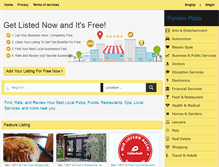 Tablet Screenshot of forninopizza.com